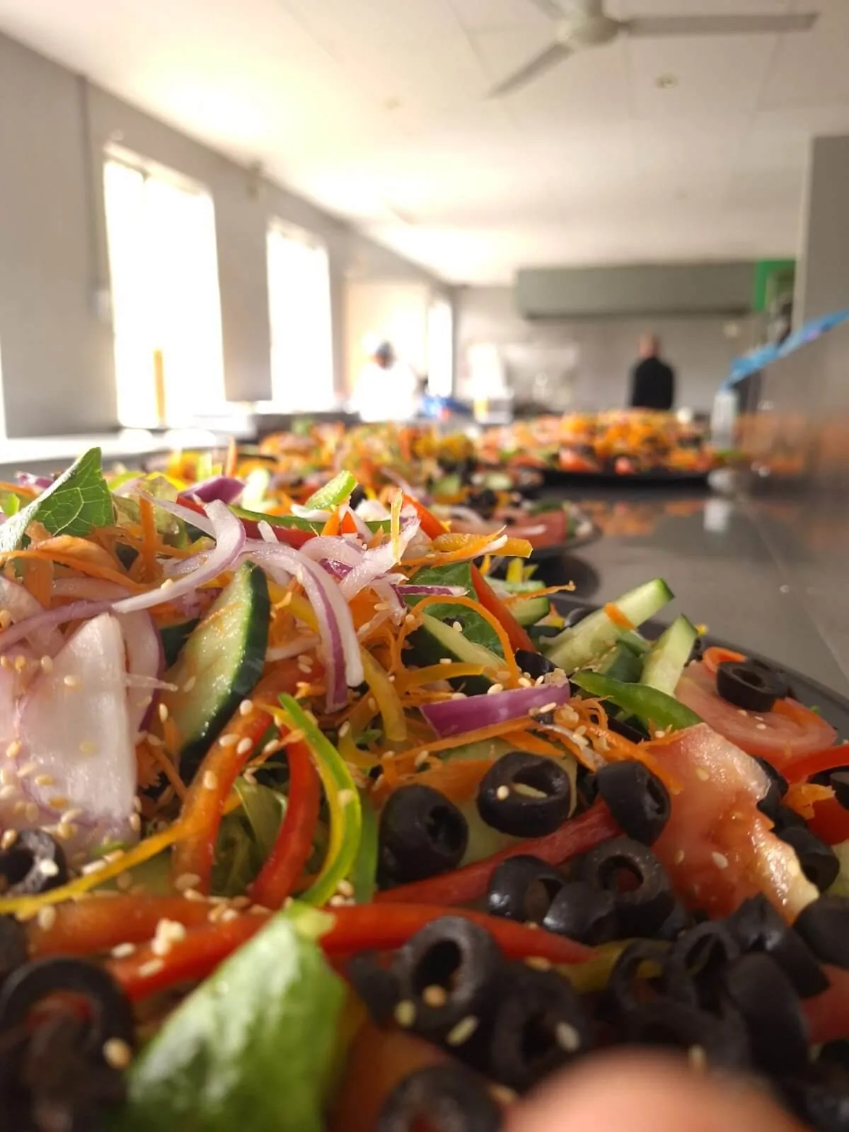 Large kosher catering event spread, Johannesburg